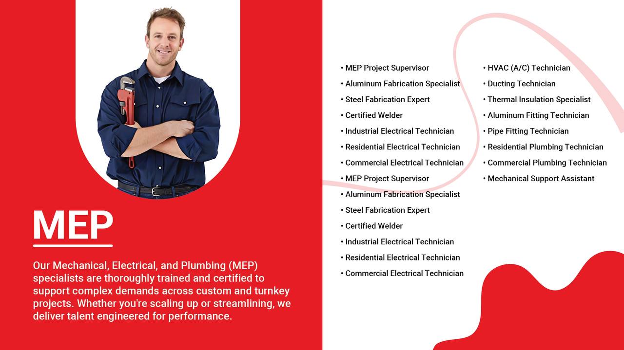 MEP Manpower Expertise